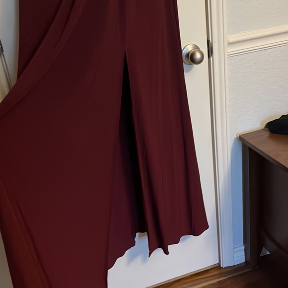 Cranberry bridesmaid dress - Picture 4 of 5